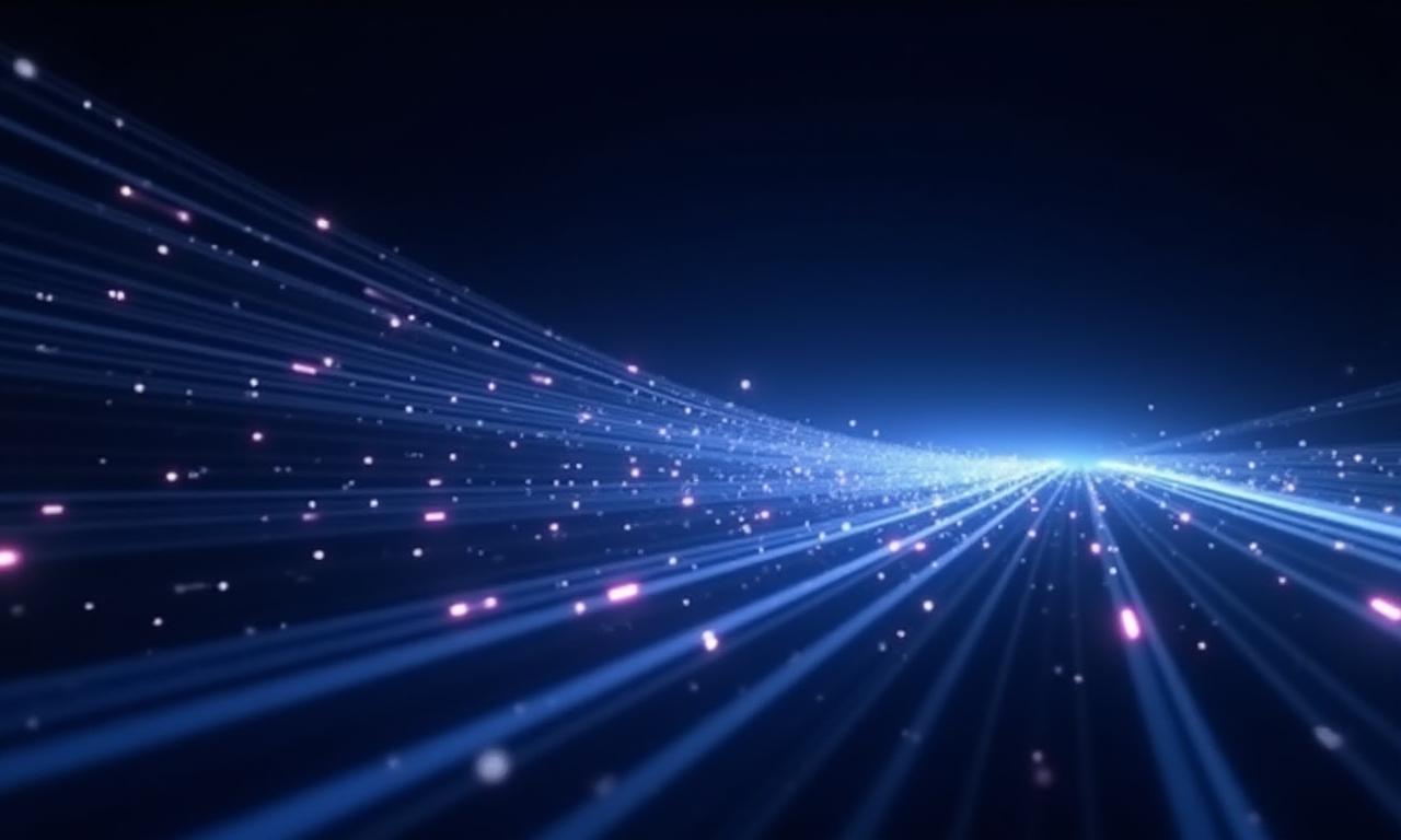未来を照らす教育テクノロジーの抽象的な背景